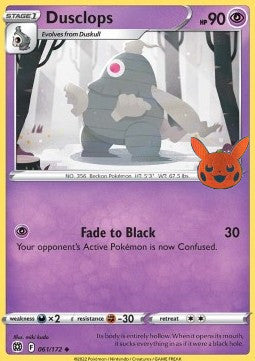 Dusclops - Trick or Trade (Promo) [BOO-BRS 061]