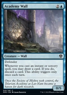 Academy Wall - Dominaria United (Common) [DMU-41]