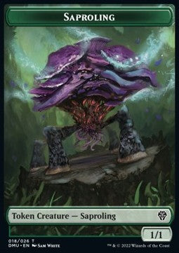 Saproling Token (Green 1/1) - Dominaria United: Extras (Token) [XDMU-T18]