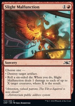 Slight Malfunction - Unfinity (Common) [UNF-123]
