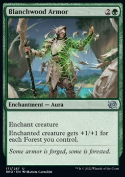 Blanchwood Armor - The Brothers' War (Uncommon) [BRO-171]