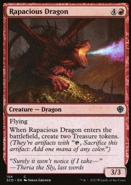 Rapacious Dragon - Starter Commander Decks (Common) [SCD-154]