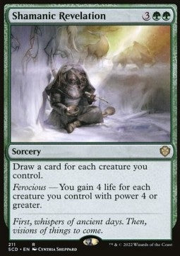 Shamanic Revelation - Starter Commander Decks (Rare) [SCD-211]