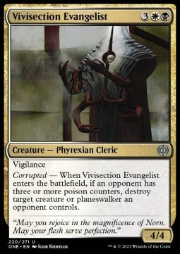Vivisection Evangelist - Phyrexia: All Will Be One (Uncommon) [ONE-220]