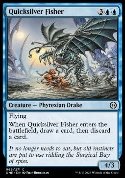Quicksilver Fisher - Phyrexia: All Will Be One (Common) [ONE-66]