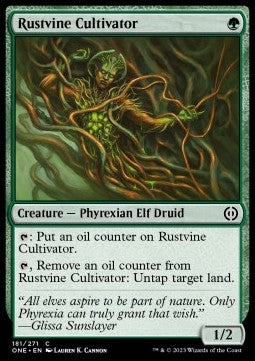 Rustvine Cultivator - Phyrexia: All Will Be One (Common) [ONE-181]