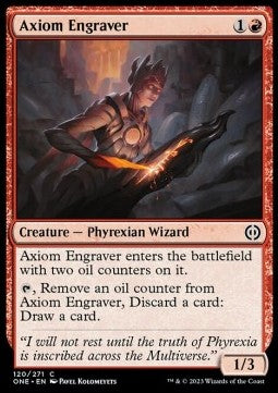 Axiom Engraver - Phyrexia: All Will Be One (Common) [ONE-120]