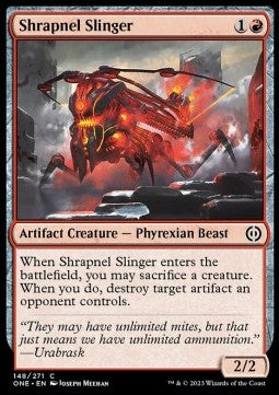 Shrapnel Slinger - Phyrexia: All Will Be One (Common) [ONE-148]