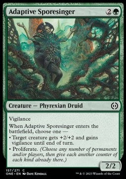 Adaptive Sporesinger - Phyrexia: All Will Be One (Common) [ONE-157]