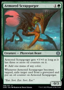 Armored Scrapgorger - Phyrexia: All Will Be One (Uncommon) [ONE-158]