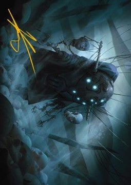 Art Series: Meldweb Curator (V.2) - Phyrexia: All Will Be One: Extras (Tip Card) [XONE-A16]