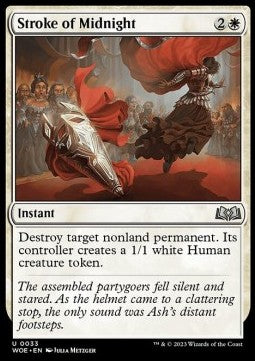Stroke of Midnight - Wilds of Eldraine (Uncommon) [WOE-33]