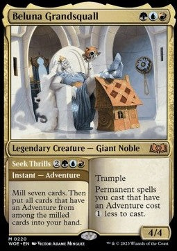 Beluna Grandsquall // Seek Thrills - Wilds of Eldraine (Mythic) [WOE-220]