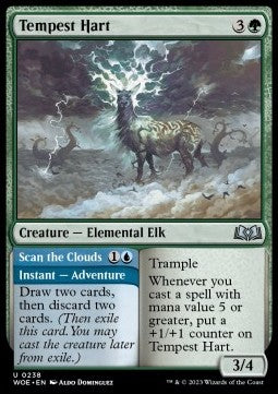 Tempest Hart // Scan the Clouds - Wilds of Eldraine (Uncommon) [WOE-238]
