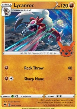 Lycanroc - Trick or Trade 2023 (Promo) [BOO23-VIV 095]