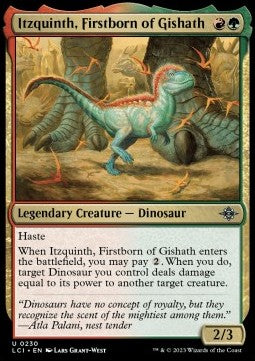 Itzquinth, Firstborn of Gishath - The Lost Caverns of Ixalan (Uncommon) [LCI-230]