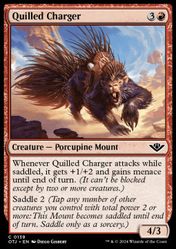 Quilled Charger - Outlaws of Thunder Junction (Common) [OTJ-139]