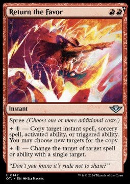 Return the Favor - Outlaws of Thunder Junction (Uncommon) [OTJ-142]