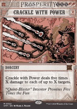 Crackle with Power (V.1) - Breaking News (Mythic) [OTP-22]