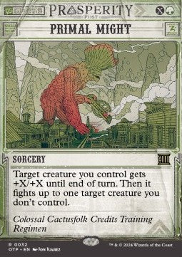 Primal Might - Breaking News (Rare) [OTP-32]
