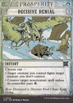 Decisive Denial - Breaking News (Uncommon) [OTP-42]