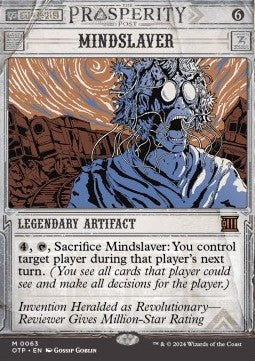 Mindslaver (V.1) - Breaking News (Mythic) [OTP-63]