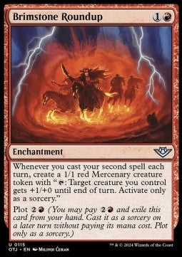 Brimstone Roundup - Outlaws of Thunder Junction (Uncommon) [OTJ-115]