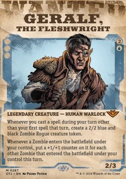 Geralf, the Fleshwright - Outlaws of Thunder Junction: Extras (Mythic) [XOTJ-287]