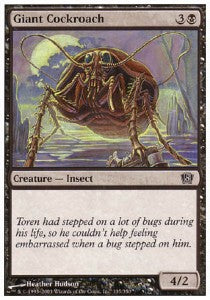 Giant Cockroach - Eighth Edition (Common) [8ED-135]