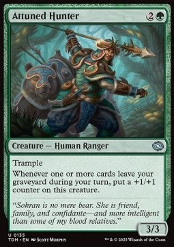 Attuned Hunter - Tarkir: Dragonstorm (Uncommon) [TDM-135]