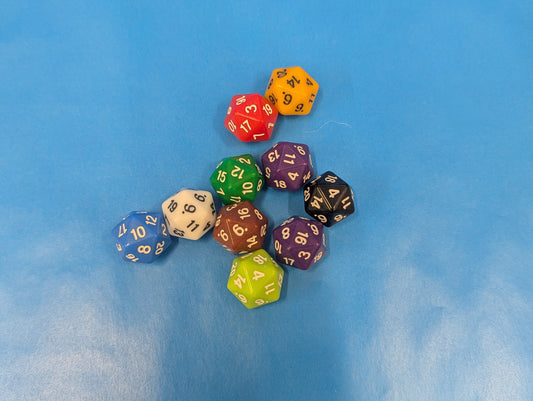 10X D20s mixed colour
