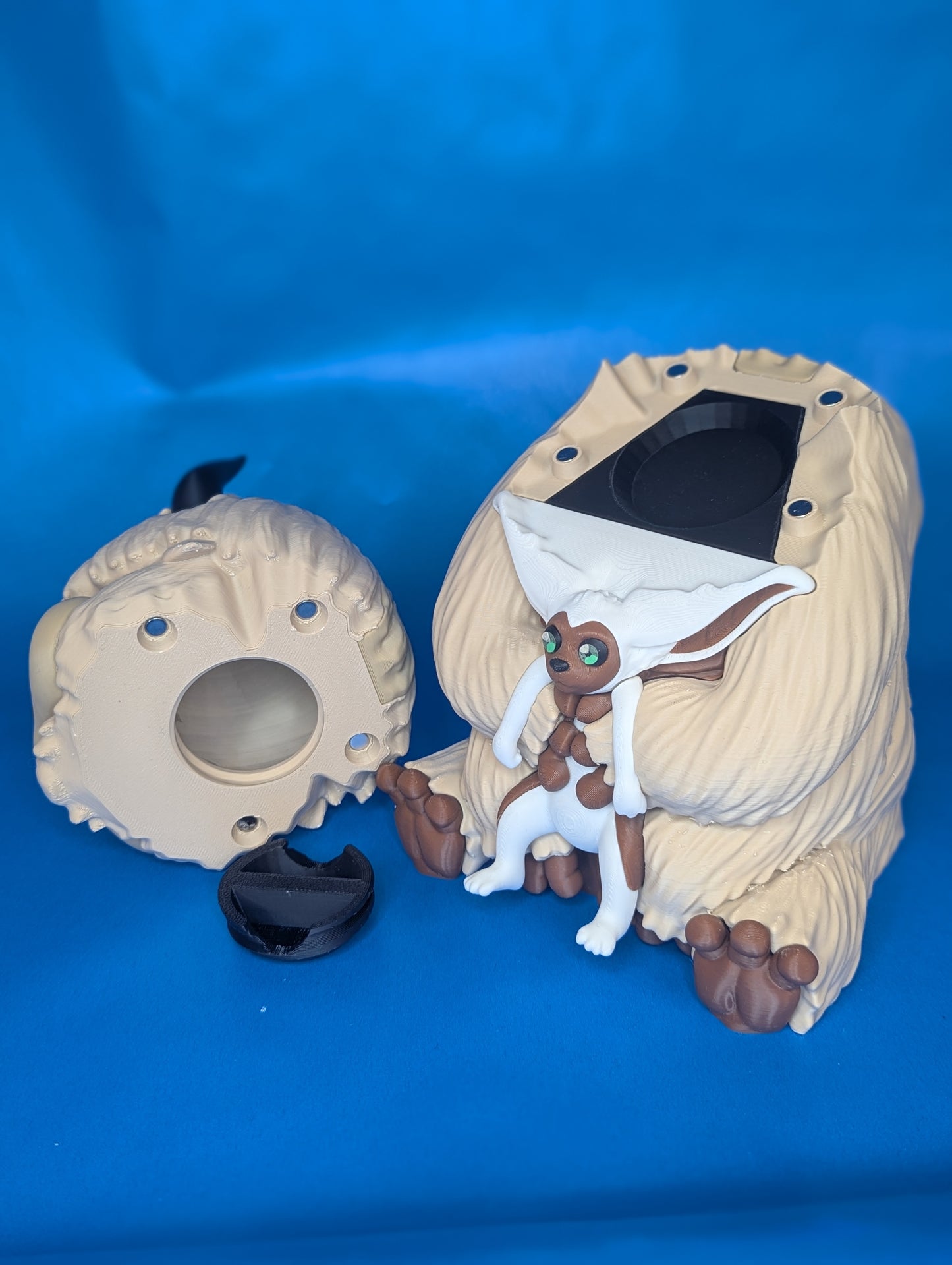 Appa & Momo Custom MTG Deck Box – Holds 100+ Cards (Commander/EDH)