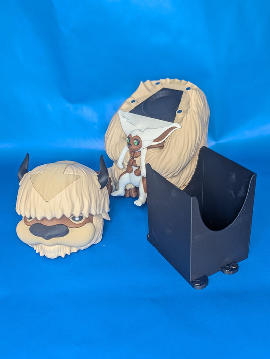 Appa & Momo Custom MTG Deck Box – Holds 100+ Cards (Commander/EDH)